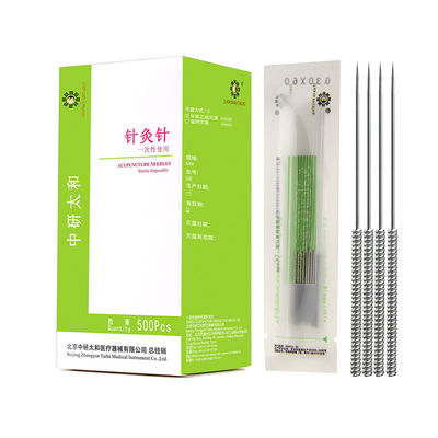 Kalite  Silvery Zhongyan Taihe Acupuncture Needles Painless Intradermal Needles For Facial Acupuncture fabrika
