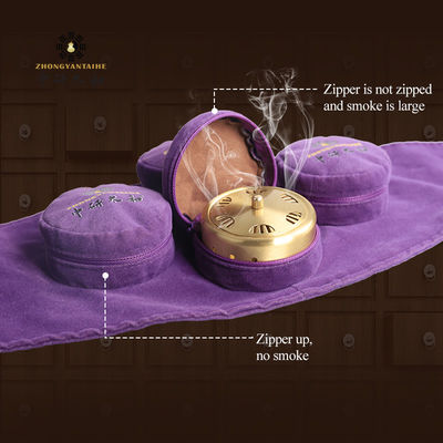 Doğrudan veya dolaylı Moxibustion Moxa Moxibustion Çeşitli Boyutlar Klinik ve Ev için Uygun Bitkisel Isı Terapisi Cihazı