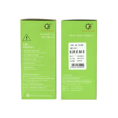 1.5mm El Çapraz Akupunktur OEM Pazar Talebi İçin Intradermal İğneler