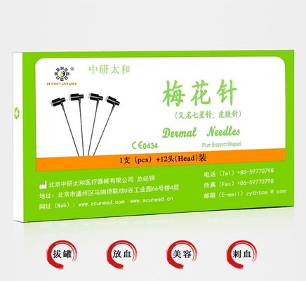 0.20mm X 25mm OEM içinde geleneksel Çin Tıp için Plum Blossom iğneleri