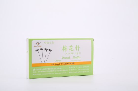 Polişlenmiş Plum Blossom iğneleri 0.20 mm X 25 mm Serin Kuru Yerde Depolama