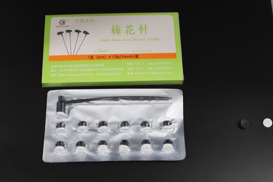 15cm Steril Dermal Plum Blossom İğnesi Akupunktur Tedavisi için En İyi Seçim