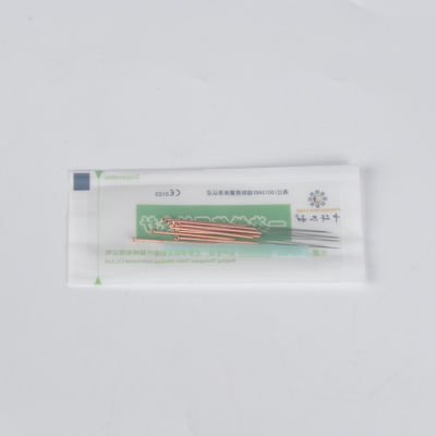 Güvenli Akupunktur İğneleri Sterilize Tek kullanımlık 0.20 ~ 0.40mm Güzellik Tedavisi İçin