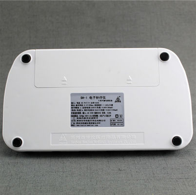 Battery Operated Electronic Acupuncture Treatment Instrument White Tool for Acupuncture Therapy and Muscle Relaxation Treatment