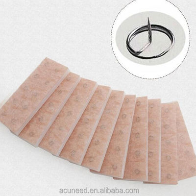 CE TUV ISO GMP Sertifikalı Akupunktur Pres İğneleri Güvenli ve Etkili Tedavi İçin Etilen Oksit Gazı Sterilizasyonu