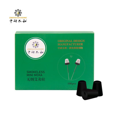 Siyah Yaşlı Kırılgan Moxibustion Vücudu İyileştirin Detoxify Sağlığı Artırın Semptomları Hafifletin Bitkisel Terapi